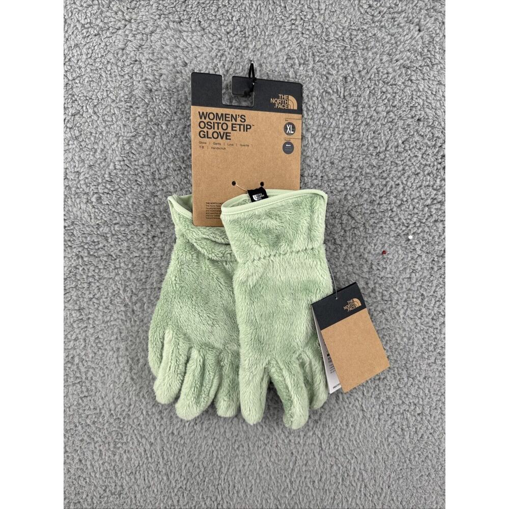 The North Face Osito Etip Glove Misty Sage / Green Women's Sz XL‎ NWT